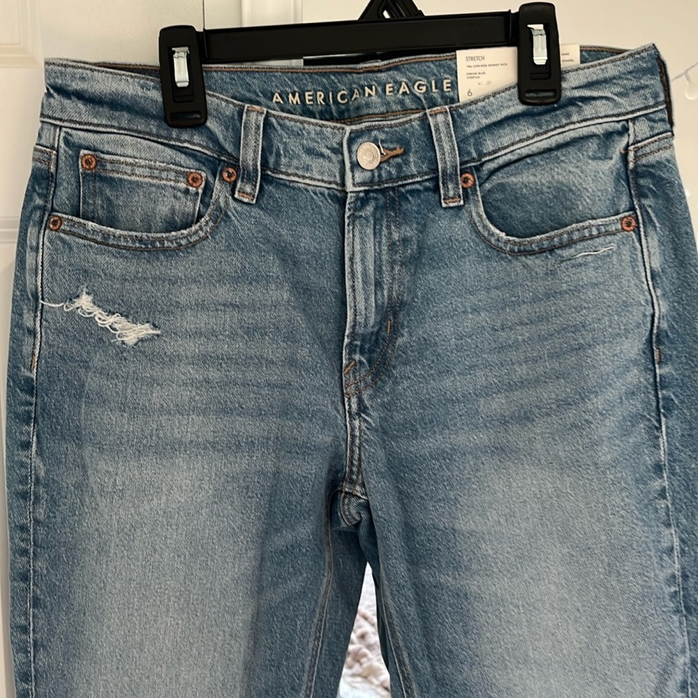 American Eagle New With Tags 90s Low Rise Skinny Kick Size 6